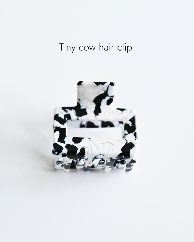 Cow hair clip collection